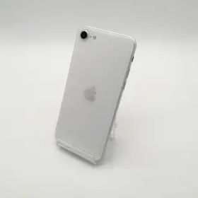 【中古】Apple au 【SIMロック解除済み】 iPhone SE（第2世代） 64GB ホワイト MX9T2J/A【OSU301】保証期間１ヶ月【ランクC】