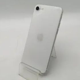 【中古】Apple au 【SIMロック解除済み】 iPhone SE（第2世代） 64GB ホワイト MX9T2J/A【OSU301】保証期間１ヶ月【ランクA】