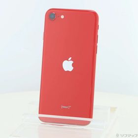 (中古)Apple iPhone SE 第2世代 64GB プロダクトレッド MX9U2J/A SIMフリー(269-ud)