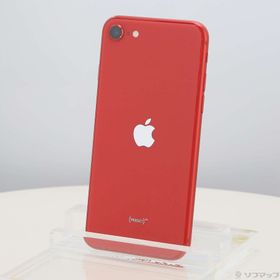 (中古)Apple iPhone SE 第2世代 64GB プロダクトレッド MX9U2J/A SIMフリー(262-ud)