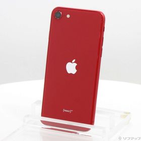 (中古)Apple iPhone SE 第2世代 64GB プロダクトレッド MX9U2J/A SIMフリー(297-ud)