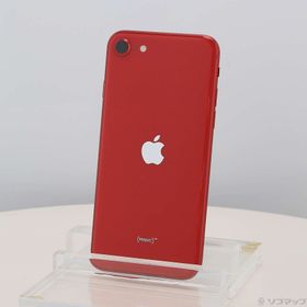 (中古)Apple iPhone SE 第2世代 64GB プロダクトレッド MX9U2J/A SIMフリー(258-ud)