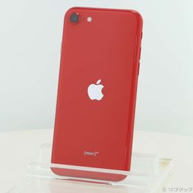 (中古)Apple iPhone SE 第2世代 64GB プロダクトレッド MX9U2J/A SIMフリー(258-ud)