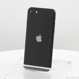 (中古)Apple iPhone SE 第2世代 128GB ブラック MXD02J/A SIMフリー(247-ud)