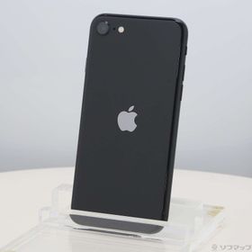 (中古)Apple iPhone SE 第2世代 128GB ブラック MXD02J/A SIMフリー(196-ud)
