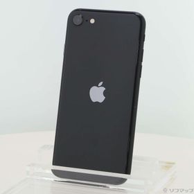 (中古)Apple iPhone SE 第2世代 128GB ブラック MXD02J/A SIMフリー(258-ud)