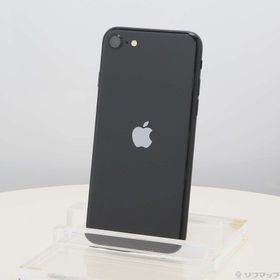 (中古)Apple iPhone SE 第2世代 128GB ブラック MXD02J/A SIMフリー(258-ud)