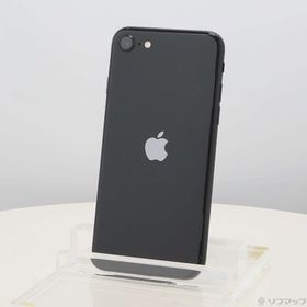 (中古)Apple iPhone SE 第2世代 128GB ブラック MXD02J/A SIMフリー(258-ud)