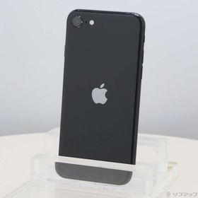 (中古)Apple iPhone SE 第2世代 128GB ブラック MXD02J/A SIMフリー(377-ud)