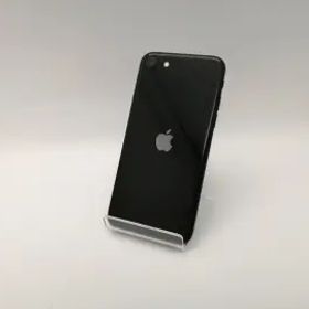 【中古】Apple au 【SIMロック解除済み】 iPhone SE（第2世代） 128GB ブラック MXD02J/A【広島本通】保証期間１ヶ月【ランクB】