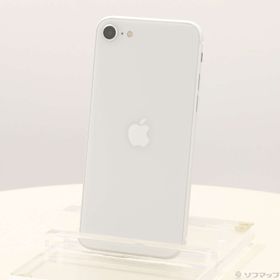 (中古)Apple iPhone SE 第2世代 128GB ホワイト MXD12J/A SIMフリー(258-ud)