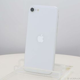 (中古)Apple iPhone SE 第2世代 128GB ホワイト MXD12J/A SIMフリー(269-ud)