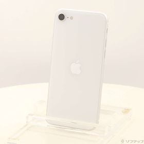 (中古)Apple iPhone SE 第2世代 128GB ホワイト MXD12J/A SIMフリー(258-ud)