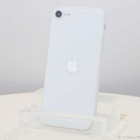 (中古)Apple iPhone SE 第2世代 128GB ホワイト MXD12J/A SIMフリー(269-ud)