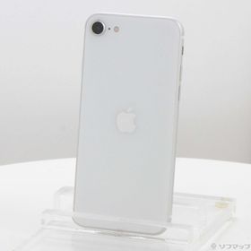(中古)Apple iPhone SE 第2世代 128GB ホワイト MXD12J/A SIMフリー(305-ud)