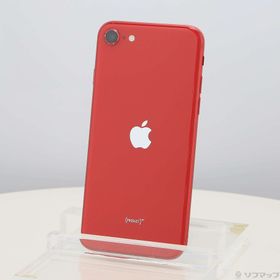 (中古)Apple iPhone SE 第2世代 128GB プロダクトレッド MXD22J/A SIMフリー(348-ud)