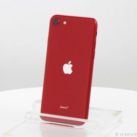 (中古)Apple iPhone SE 第2世代 128GB プロダクトレッド MXD22J/A SIMフリー(262-ud)