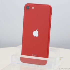 (中古)Apple iPhone SE 第2世代 128GB プロダクトレッド MXD22J/A SIMフリー(262-ud)