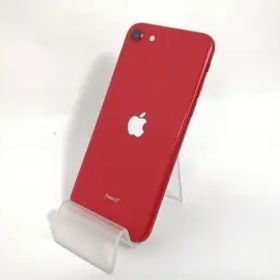【中古】Apple au 【SIMロック解除済み】 iPhone SE（第2世代） 128GB (PRODUCT)RED MXD22J/A【新宿】保証期間１ヶ月【ランクA】