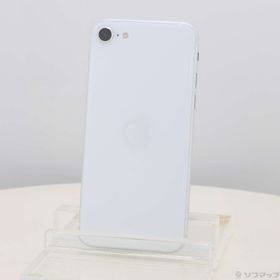 (中古)Apple iPhone SE 第2世代 128GB ホワイト MHGU3J/A SIMフリー(368-ud)