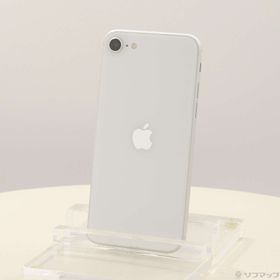 (中古)Apple iPhone SE 第2世代 64GB ホワイト MHGQ3J/A SIMフリー(269-ud)