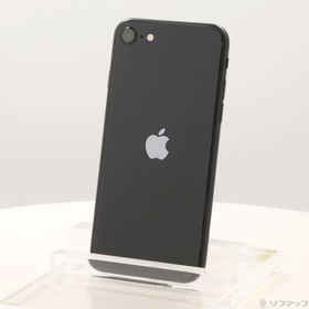 (中古)Apple iPhone SE 第2世代 64GB ブラック MHGP3J/A SIMフリー(377-ud)