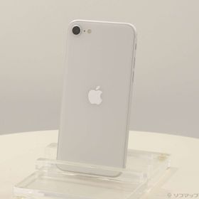 (中古)Apple iPhone SE 第2世代 64GB ホワイト MHGQ3J/A SIMフリー(251-ud)