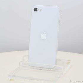 (中古)Apple iPhone SE 第2世代 64GB ホワイト MHGQ3J/A SIMフリー(258-ud)