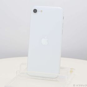 (中古)Apple iPhone SE 第2世代 128GB ホワイト MHGU3J/A SIMフリー(258-ud)