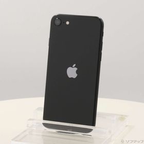 (中古)Apple iPhone SE 第2世代 64GB ブラック MHGP3J/A SIMフリー(196-ud)
