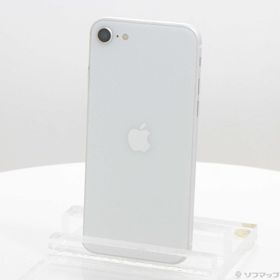 (中古)Apple iPhone SE 第2世代 64GB ホワイト MHGQ3J/A SIMフリー(297-ud)