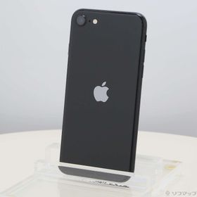 (中古)Apple iPhone SE 第2世代 64GB ブラック MHGP3J/A SIMフリー(198-ud)