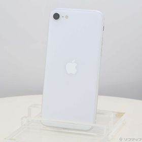(中古)Apple iPhone SE 第2世代 64GB ホワイト MHGQ3J/A SIMフリー(258-ud)