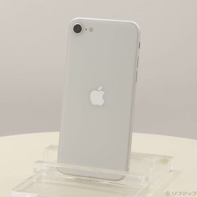 (中古)Apple iPhone SE 第2世代 64GB ホワイト MHGQ3J/A SIMフリー(262-ud)