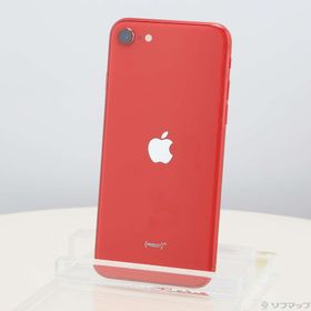 (中古)Apple iPhone SE 第2世代 64GB プロダクトレッド MHGR3J/A SIMフリー(262-ud)