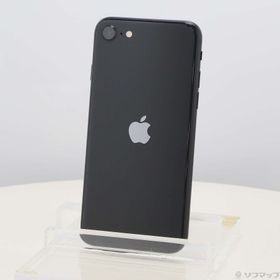 (中古)Apple iPhone SE 第2世代 64GB ブラック MHGP3J/A SIMフリー(349-ud)