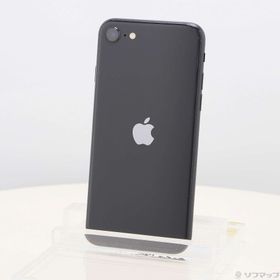 (中古)Apple iPhone SE 第2世代 64GB ブラック MHGP3J/A SIMフリー(258-ud)