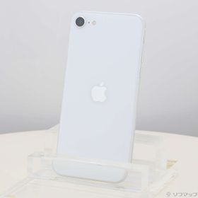 (中古)Apple iPhone SE 第2世代 64GB ホワイト MHGQ3J/A SIMフリー(269-ud)