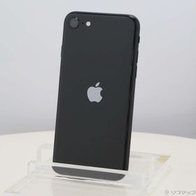 (中古)Apple iPhone SE 第2世代 64GB ブラック MHGP3J/A SIMフリー(258-ud)