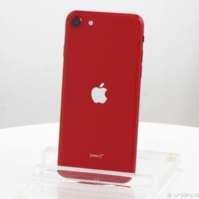 (中古)Apple iPhone SE 第2世代 64GB プロダクトレッド MHGR3J/A SIMフリー(348-ud)