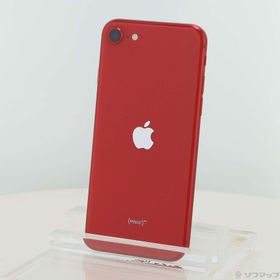 (中古)Apple iPhone SE 第2世代 64GB プロダクトレッド MHGR3J/A SIMフリー(305-ud)