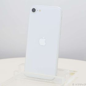 (中古)Apple iPhone SE 第2世代 64GB ホワイト MHGQ3J/A SIMフリー(276-ud)