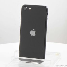 (中古)Apple iPhone SE 第2世代 64GB ブラック MHGP3J/A SIMフリー(348-ud)