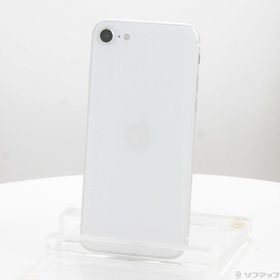 (中古)Apple iPhone SE 第2世代 64GB ホワイト MHGQ3J/A SIMフリー(198-ud)