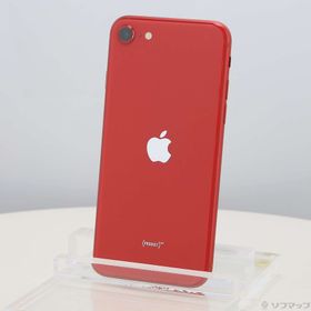 (中古)Apple iPhone SE 第2世代 64GB プロダクトレッド MHGR3J/A SIMフリー(196-ud)