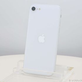 (中古)Apple iPhone SE 第2世代 64GB ホワイト MHGQ3J/A SIMフリー(196-ud)