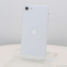 (中古)Apple iPhone SE 第2世代 64GB ホワイト MHGQ3J/A SIMフリー(344-ud)
