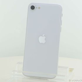 (中古)Apple iPhone SE 第2世代 64GB ホワイト MHGQ3J/A SIMフリー(344-ud)