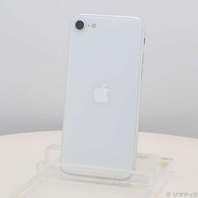 (中古)Apple iPhone SE 第2世代 64GB ホワイト MHGQ3J/A SIMフリー(344-ud)