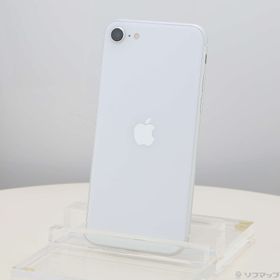 (中古)Apple iPhone SE 第2世代 64GB ホワイト MHGQ3J/A SIMフリー(258-ud)